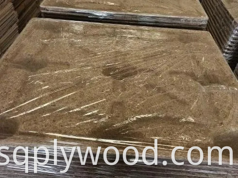 1100X1100mm Mdi Glue Compressed Wood Pallet Molded Presswood Pallets for Package